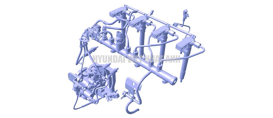 Hệ thống kim phun Common Rail