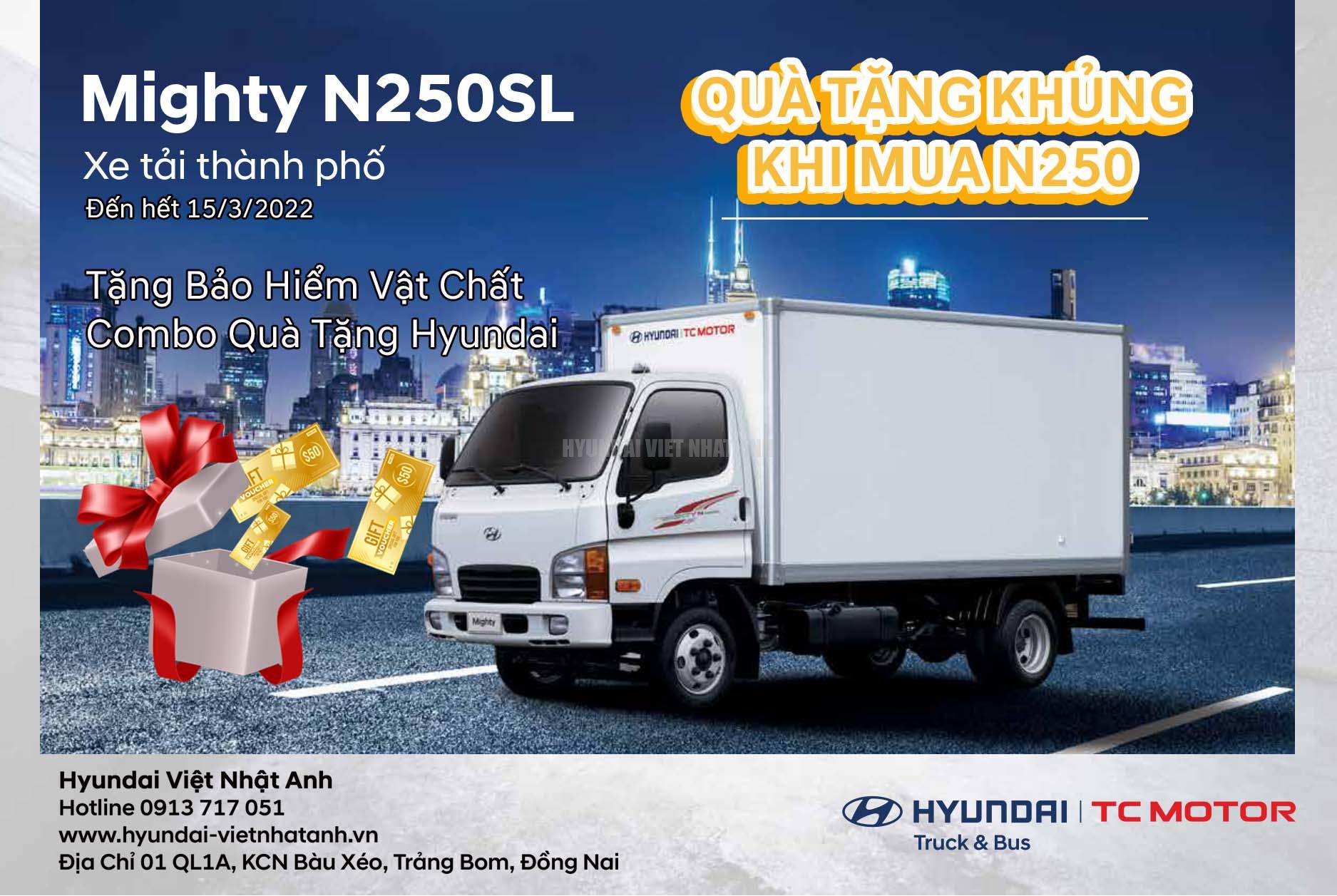 xe tải Hyundai Mighty N250