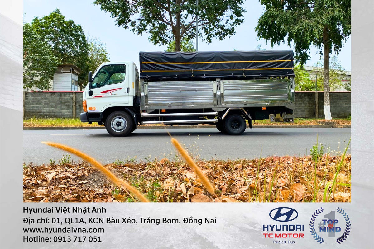 N250SL Tài.5 Tấn, Thùng Dài 4m3