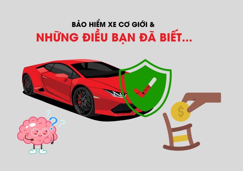 Bảo hiểm xe cơ giới & những điều bạn đã biết