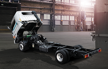 Khung chassis siêu cứng Hyundai Mighty W11XL Hyundai Việt Nhật Anh