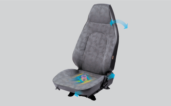 Ghế lái Hyundai Mighty W11XL Hyundai Việt Nhật Anh