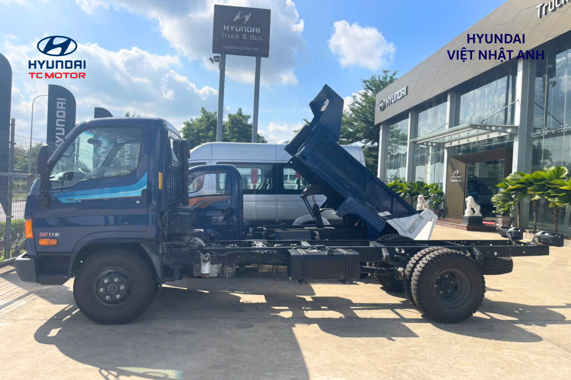 Tổng thể Hyundai Mighty W11S chassis