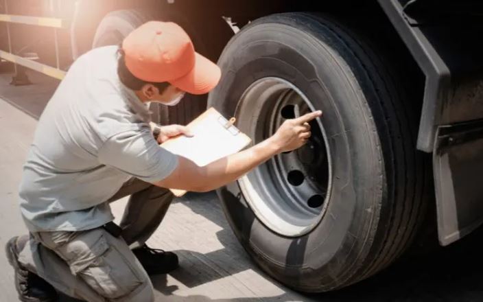 Kiểm tra xe tải trước khi đi đường dài