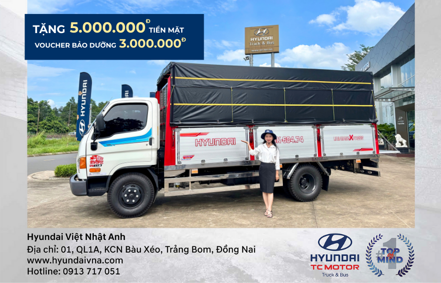 Ưu đãi tháng 9 khi mua xe tại Hyundai Việt Nhật Anh