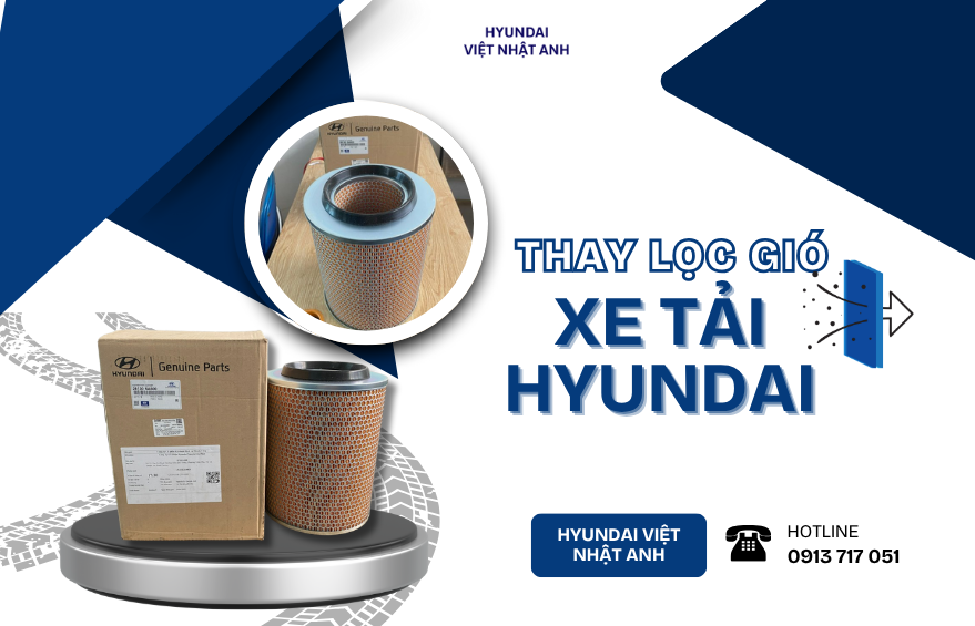 Thay lọc gió xe tải